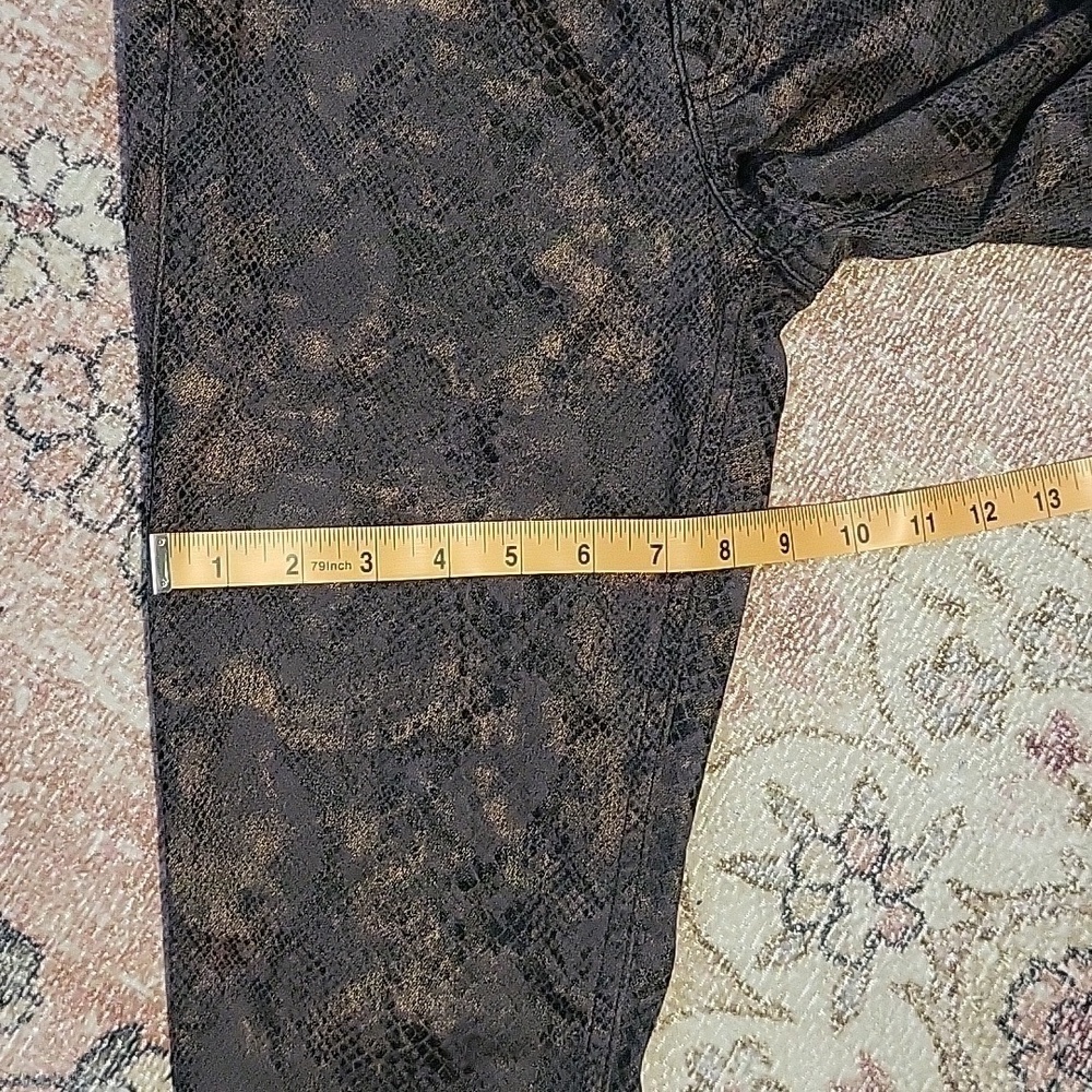 Level 99 Janice Ultra Skinny Stretchy Snakeskin Pants Size 26 - Picture 12 of 14